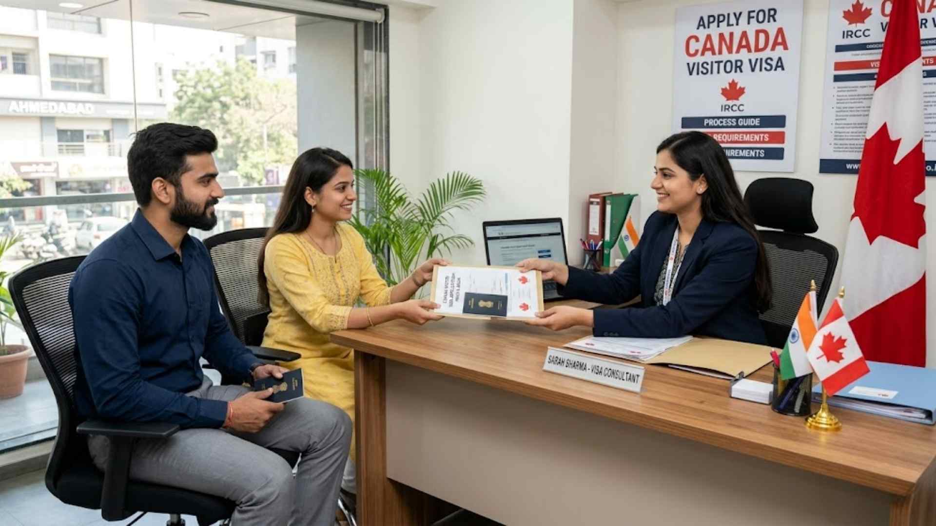 Indian Couple applying for Canada Visitor Visa