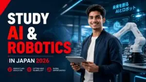 Indian student planning to study AI and Robotics in Japan