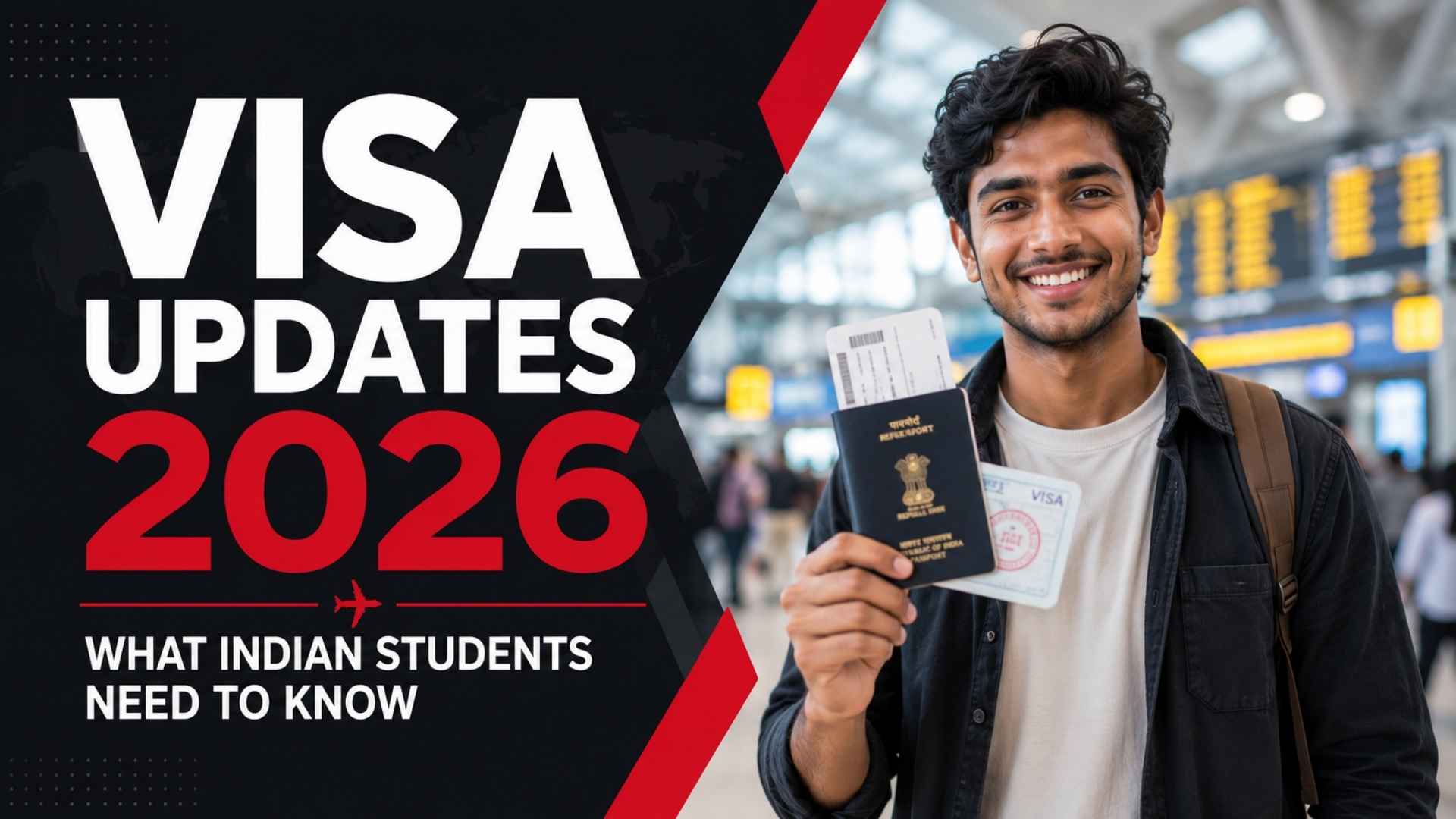 Latest International Visa Updates 2026 for Indian students