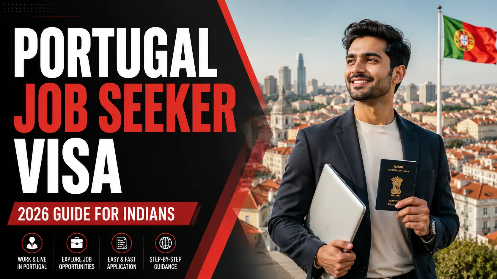 Portugal Job Seeker Visa 2026 — Complete Guide for Indian Professionals