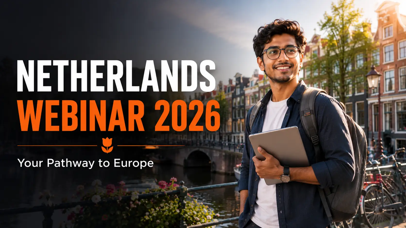 Study in Netherlands Webinar 2026 - free live session for Indian students Peoples Overseas