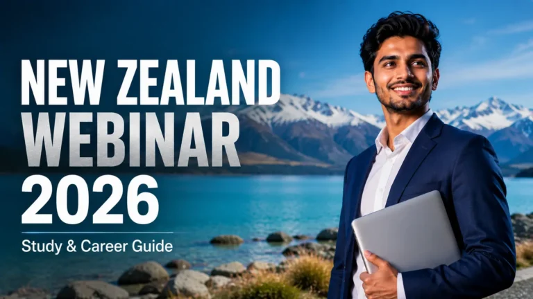 Study in New Zealand Webinar 2026 - Free Registration
