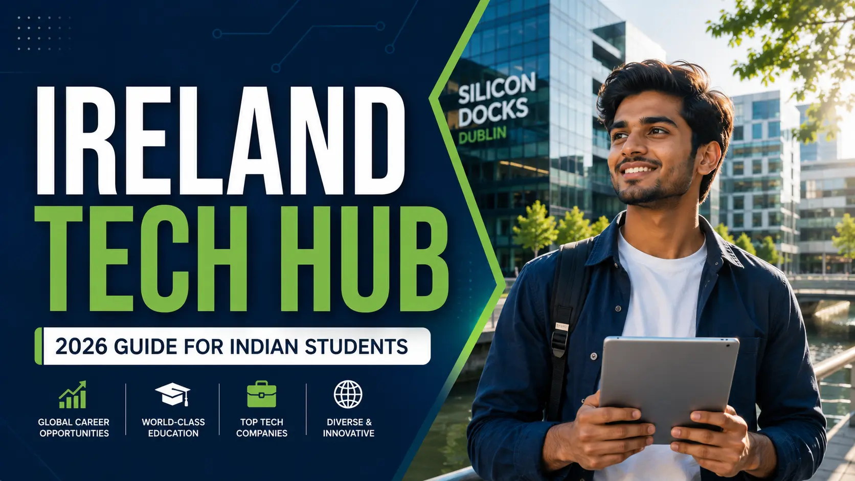 Ireland Tech hub 2026 guide for Indian Students - Peoples Overseas Surat