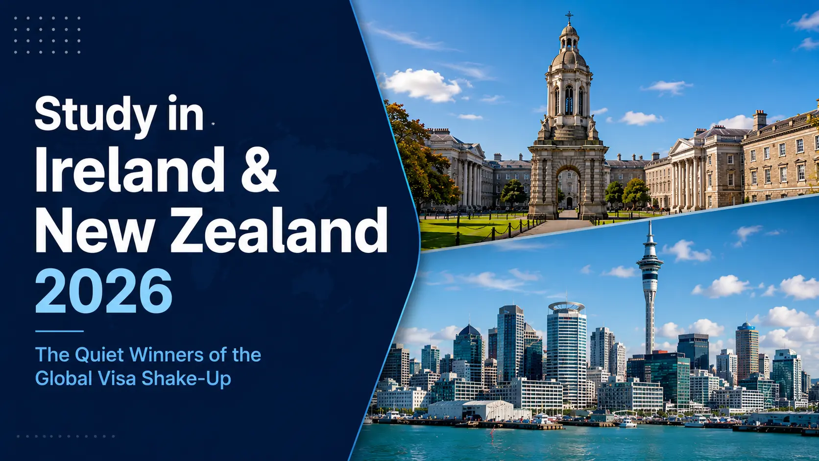 study in Ireland and New Zealand 2026 visa guide for Indian students