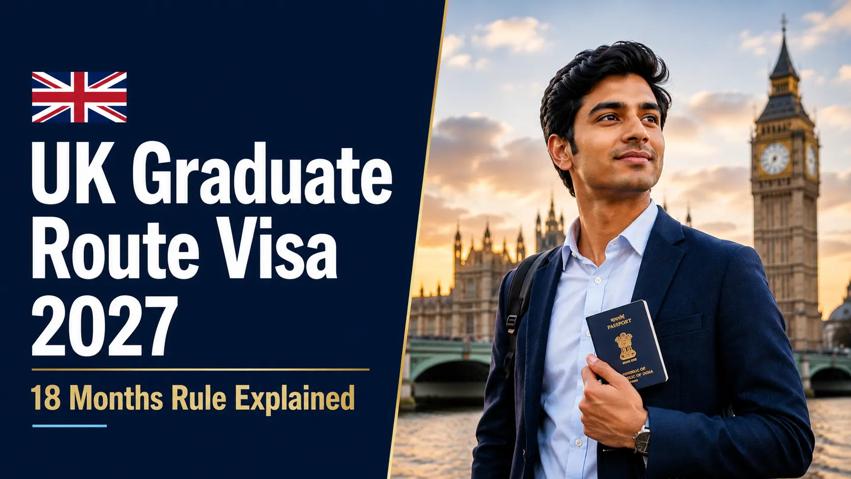 UK Graduate Route visa 2027 rule change to 18 months for Indian Students