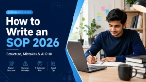how to write an SOP 2026 guide for Indian students