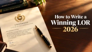 how to write a winning LOR 2026 guide for Indian students