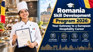 Romania Skill Development Program 2026 – hospitality training and job placement for Indian students