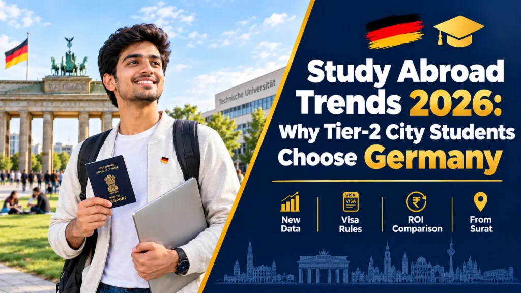 Study abroad trends 2026 tier 2 cities – Indian student in Germany featured image