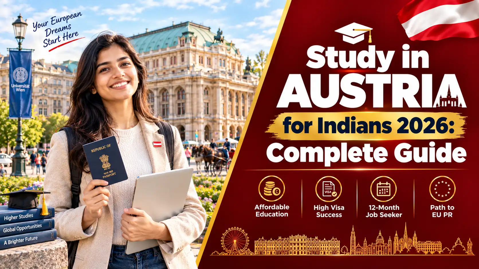Study in Austria for Indians 2026 – complete guide featured image