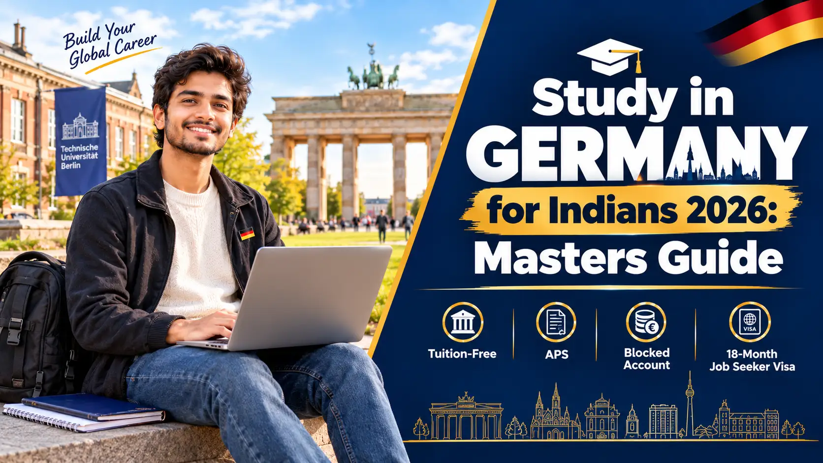 Study in Germany for Indians 2026 – Masters guide featured image