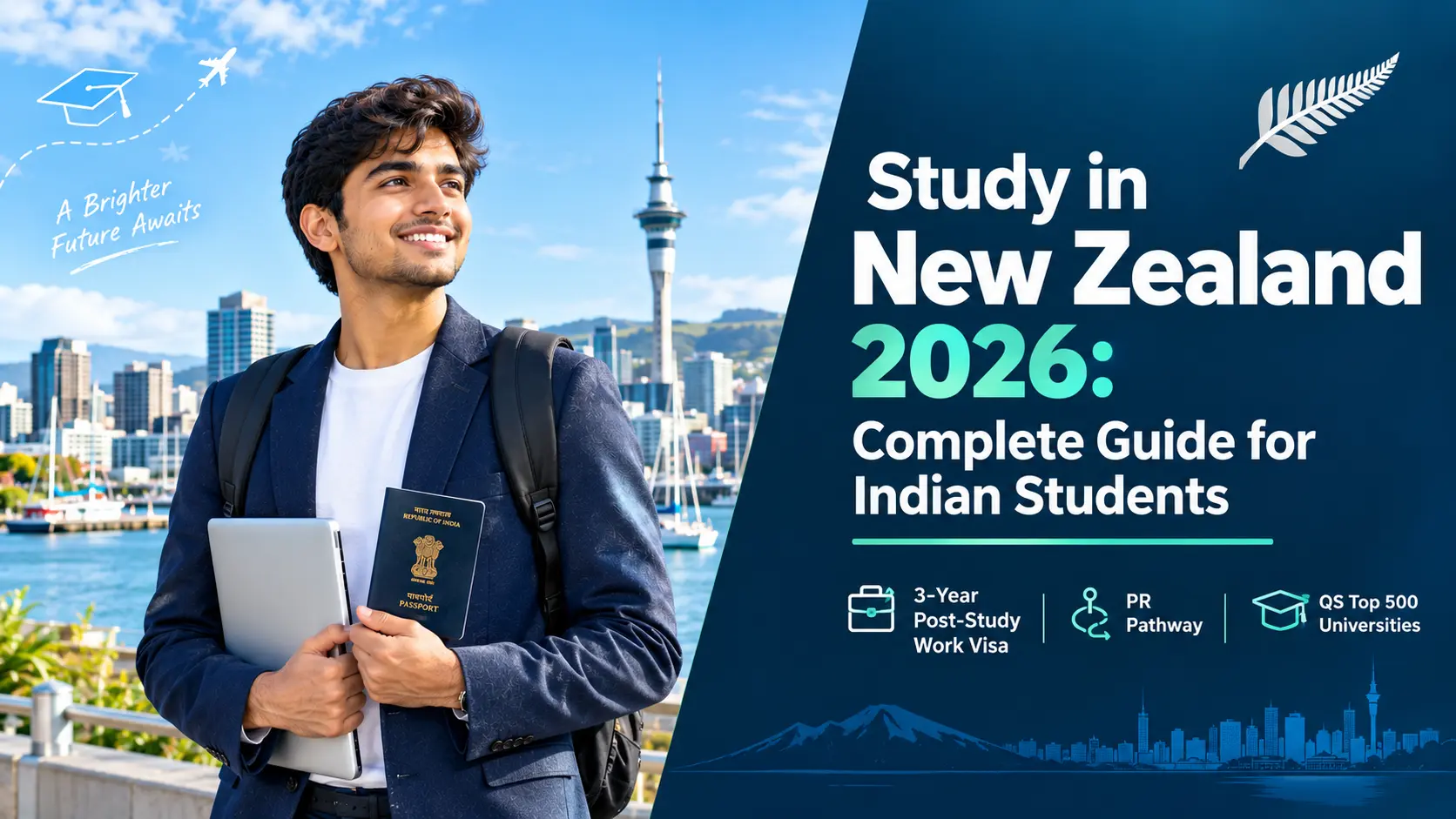 Study in New Zealand 2026 - Complete Guide for Indian Students