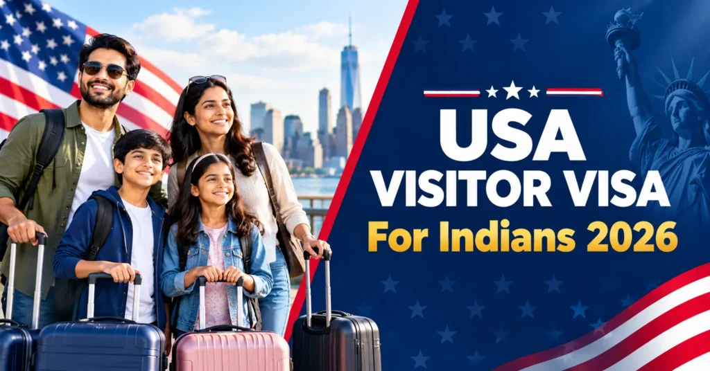 USA Visitor Visa for Indians 2026 - B1/B2 Complete Guide by Peoples Overseas Surat